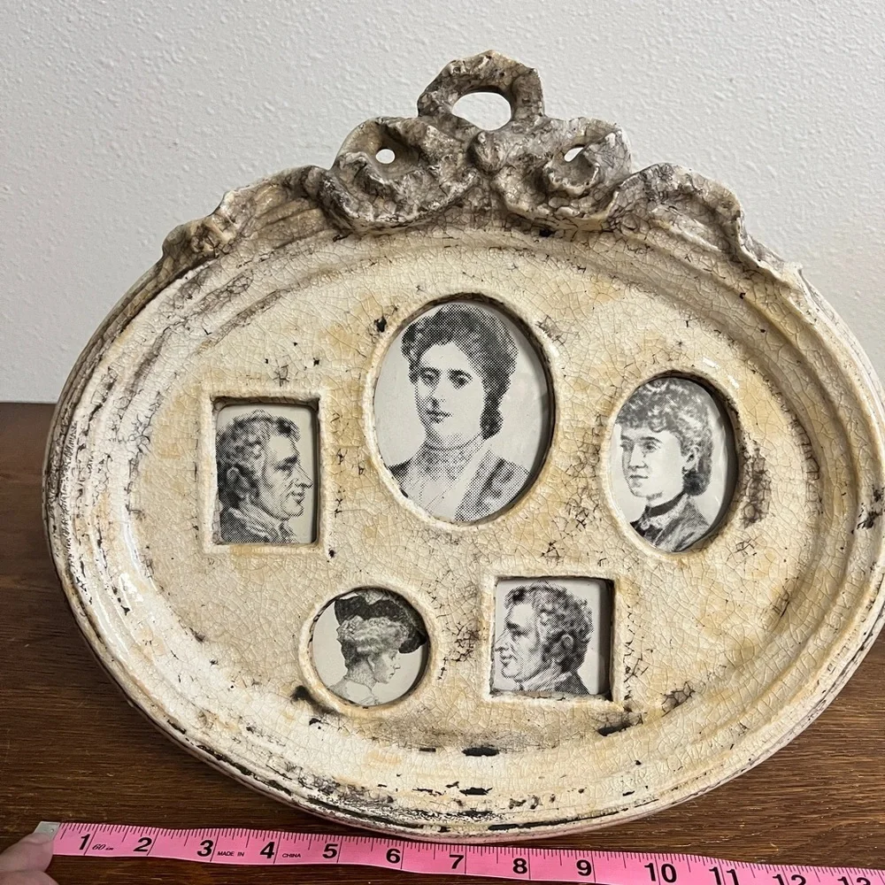 Vintage Ornate 5-Photo Frame | Gothic Victorian Farmhouse Decor